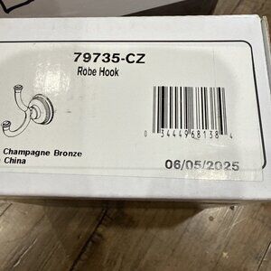 DELTA Cassidy Towel Hook, Champagne Bronze, Bathroom Accessories, 79735-CZ